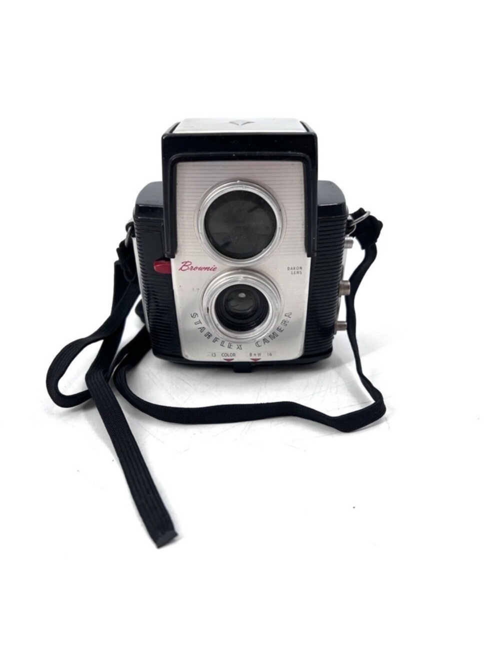 Vintage 1957 Kodak Brownie Starflex Camera with Dakon Lens